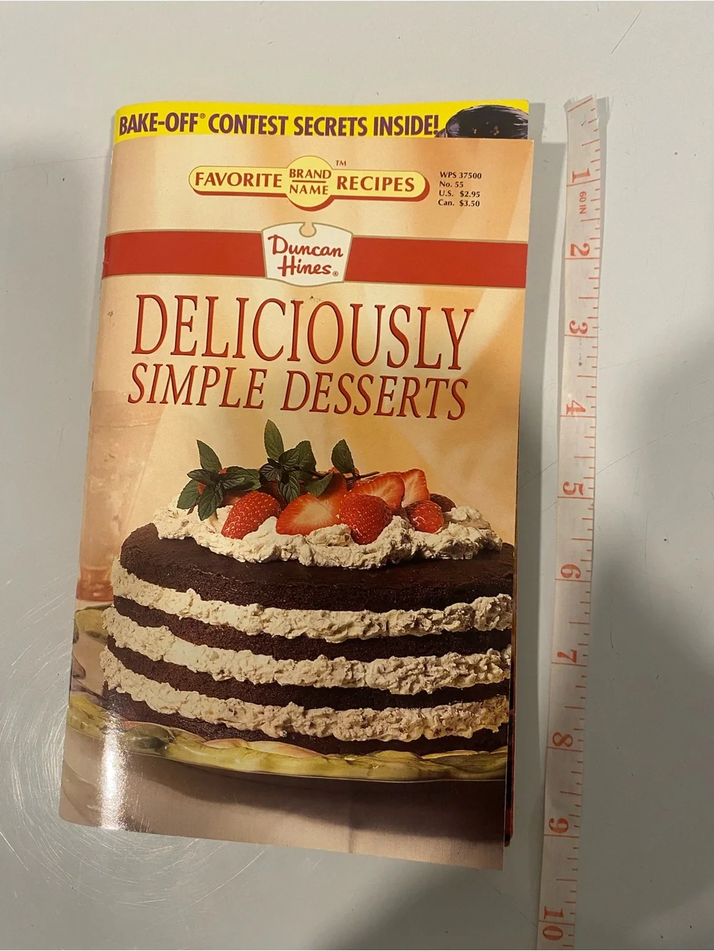 Vintage Recipe Booklet Lot Pillsbury Bake-Off Duncan Hines Holiday Desserts 90s - Picture 12 of 12